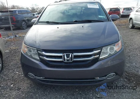 2015 Honda Odyssey Touring/Touring Elite from USA, damaged, VIN 5FNRL5H96FB115517